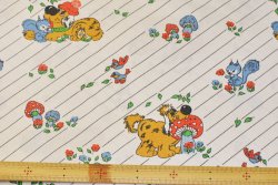 画像3: キノコ・リス・犬・鳥 with しましま（ピローケース）