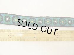 画像4: 【90cm】70's★個性的なお花模様チロル