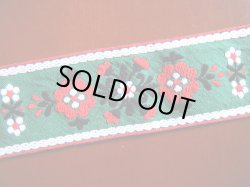 画像1: 【66ｃｍ】70's★最強に可愛いお花柄チロル