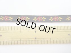 画像2: 【68ｃｍ】70'sキリッとしたお花チロル