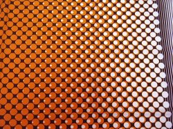 画像3: 70's★オレンジ〜ブラウン系、ラインとドット