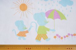 画像2: 天気雨の日の、お散歩ネズミ（水色）再入荷