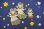 画像1: ドイツ70'sグラジエラ風★夜空の天使 (1)