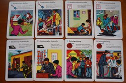 画像3: 1973年◆可愛いイラストの消防カード25枚セット
