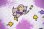 画像2: DDR★ゾウとキノコのピローケース（パープル系） (2)