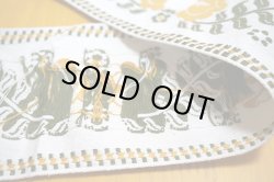 画像3: 【75ｃｍ】70's★極太でナチュラルな黄色い花模様チロル