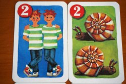 画像2: 【４枚組】旧東ドイツ時代のカード（２の数）
