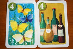 画像3: 【４枚組】旧東ドイツ時代のカード（４の数）