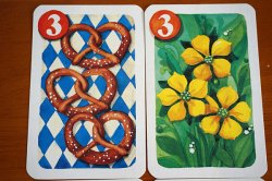 画像2: 【４枚組】旧東ドイツ時代のカード（３の数）