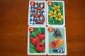 【４枚組】旧東ドイツ時代のカード（３の数）
