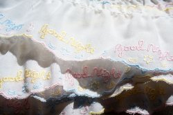 画像3: 【100cm】月と星と、good nightのギャザーレース