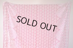 画像3: 【特価】ピンク×白の、切り絵風お花柄ファブリック