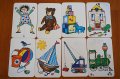 【８枚組】旧東ドイツ時代のカード（子供のオモチャ）
