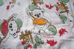 画像3: 旧東ドイツ時代のファーファ風クマのピローケース