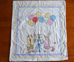 画像6: 【グラジエラ】風船を持った動物たちのクッションカバー（オマケ付）