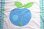 画像1: 70's◆青いリンゴのピローケース (1)