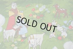 画像2: ドイツ70年代★アルプスの少女ハイジ生地A