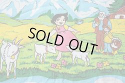 画像3: ドイツ70年代★アルプスの少女ハイジ生地B大きめはぎれ