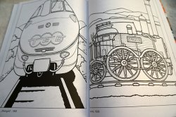 画像3: 【未使用品】DBミュージアム◆鉄道の塗り絵