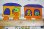 画像2: Richard Scarry？の可愛い動物柄ファブリック（はぎれ） (2)