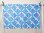 画像4: 【未使用品】ドイツ70's●花とカラフルなドットのファブリック（青系） (4)
