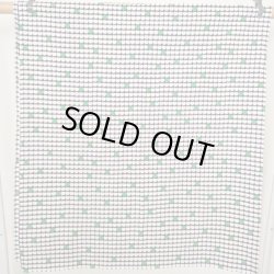 画像6: 小さな小さなリンゴ生地（ブラック×グリーン）はぎれ