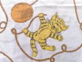 猫と毛糸玉ピローケース