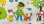 画像2: ビンテージ★可愛い動物たちとザントマン（はぎれ）