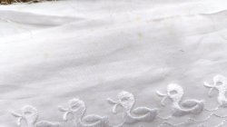 画像5: 【188cm】ドイツビンテージ◆並んだ鳥のレース