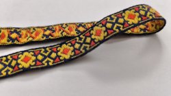 画像1: 【41+55cm】エスニックな感じの幾何学模様◆2本セット