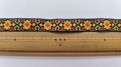 画像2: 【41+55cm】エスニックな感じの幾何学模様◆2本セット