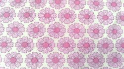 画像1: 70's★ピンクのお花で埋め尽くす！（はぎれ）