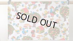 画像2: 70's★色んな種類の鳥や動植物たちの生地（はぎれ）