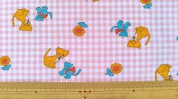 画像2: たくらむ犬と、白目の猫（大きめはぎれ）