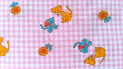 画像4: たくらむ犬と、白目の猫（大きめはぎれ）