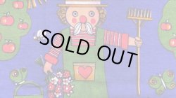 画像4: 未使用アウトレット◆ドイツ70'sリンゴと花と農夫