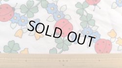 画像2: テントウムシとクローバーはぎれ（難あり）