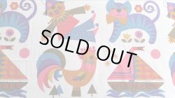 画像2: ドイツビンテージ★可愛いモチーフ大集合の大きめはぎれ