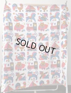 画像5: ドイツビンテージ★可愛いモチーフ大集合の大きめはぎれ