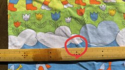 画像4: 70's★子供たちとアヒルの群れ（ブルー系はぎれ）