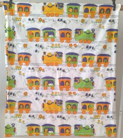 画像5: Richard Scarry？の可愛い動物柄ファブリック（はぎれ）