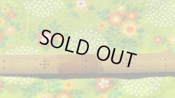 画像2: ドイツ70's★お花と水玉サークル♪（ピローケース）