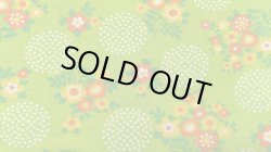 画像1: ドイツ70's★お花と水玉サークル♪（ピローケース）