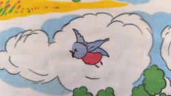 画像3: ネコの家＋鳥の追いかけっこ（ピローケース）