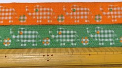 画像2: 【43+44cm】ギンガムぞうチロル（2色セット）