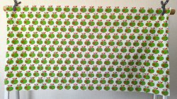 画像3: 70's★赤いほっぺの緑りんご（はぎれ）