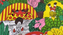 画像1: 激レア★LITTLE LOVABLES【未使用生地】大きめハギレ