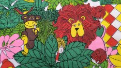画像2: 激レア★LITTLE LOVABLES【未使用生地】大きめハギレ