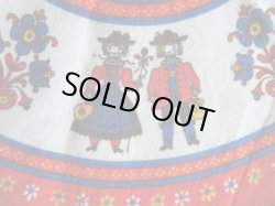 画像1: ランチョン・マット【チロリアン・カップル】赤