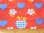 画像2: 70's リンゴ・ハート・お花（はぎれ） (2)